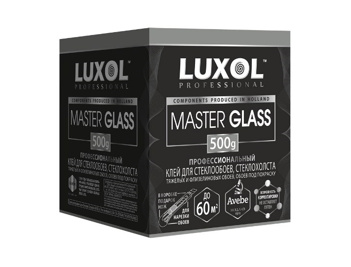 Обойный клей Luxol Professional Master Glass 