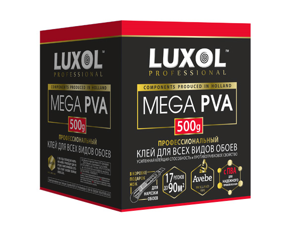 Клей обойный Luxol Professional “MEGA PVA”