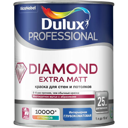 Краска DULUX TRADE Diamond Extra Matt